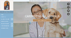 Desktop Screenshot of aldinemailrouteanimalhospital.com